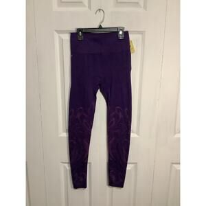 Fila Purple with Pink Design Leggings